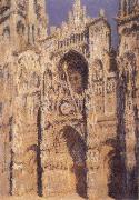 Claude Monet, Rouen Cathedral,portrait of Sint-Romain-s Tower